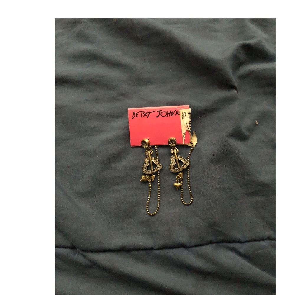 Brand new betsey Johnson earrings.